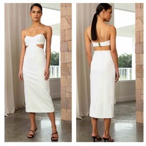 New! MISHA Daisy Dress in Ivory